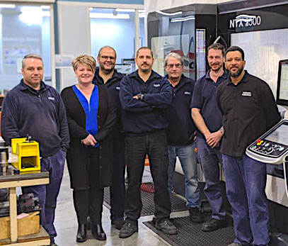 The Campagno Engineering team - 40 years of precision engineering